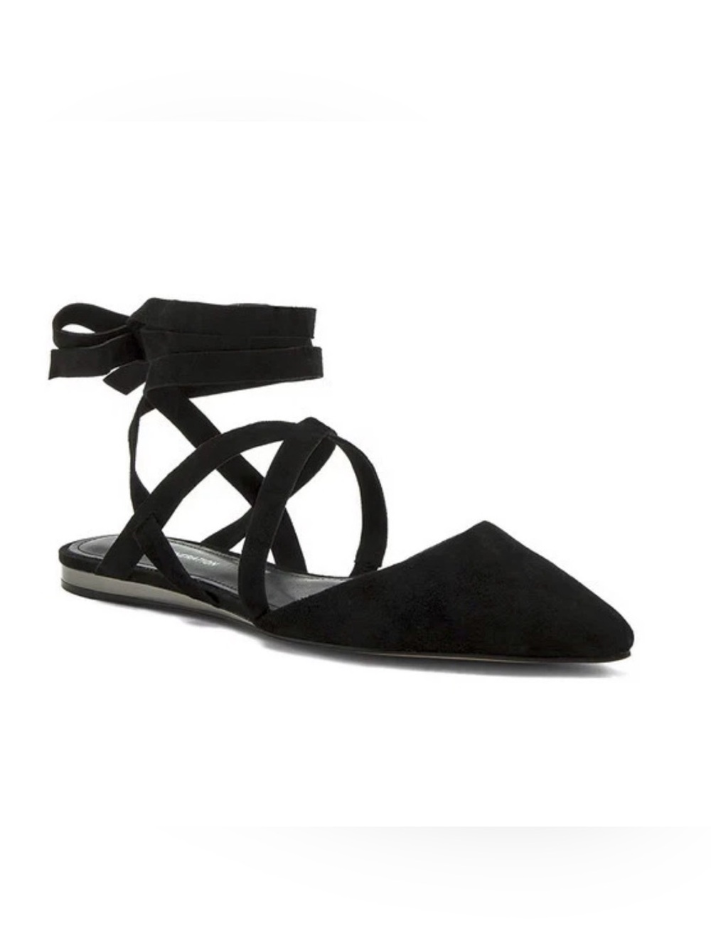BCBGeneration Noel Strappy FLATS in black size 11